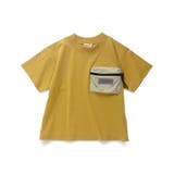 キャメル | 【吸水速乾/UPF45】ポケット付半袖Tシャツ/機能性/日焼け防止 | ブランシェス