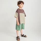 【おそろい】異素材切り替え半袖Tシャツ 春 トップス | ブランシェス | 詳細画像14 