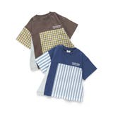 【おそろい】異素材切り替え半袖Tシャツ 春 トップス | ブランシェス | 詳細画像9 