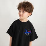 ブラック | ハブラシプリント半袖Tシャツ 春 トップス | ブランシェス