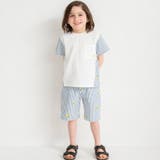 【おそろい】レモン＆フラワー総柄刺しゅう切替半袖Tシャツ 春 トップス | ブランシェス | 詳細画像2 