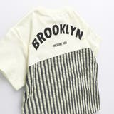 異素材切り替え半袖Tシャツ/チェック/ストライプ/バイカラー/男の子 | ブランシェス | 詳細画像13 