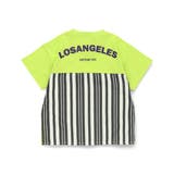 異素材切り替え半袖Tシャツ/チェック/ストライプ/バイカラー/男の子 | ブランシェス | 詳細画像18 