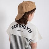 異素材切り替え半袖Tシャツ/チェック/ストライプ/バイカラー/男の子 | ブランシェス | 詳細画像7 