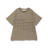 【プチプラ】配色切替半袖Tシャツ/綿100% | ブランシェス | 詳細画像2