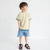 ビンテージ風半袖Tシャツ/綿100%/バックロゴ/刺繍 | ブランシェス | 詳細画像4