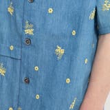 【おそろい】ミモザ刺繍5分袖シャツ | ブランシェス | 詳細画像15