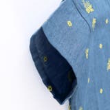【おそろい】ミモザ刺繍5分袖シャツ | ブランシェス | 詳細画像17