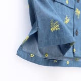 【おそろい】ミモザ刺繍5分袖シャツ | ブランシェス | 詳細画像19