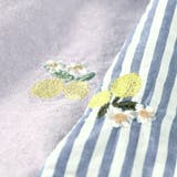 【おそろい】レモン&フラワー総柄刺しゅう半袖シャツ 春 トップス | ブランシェス | 詳細画像15