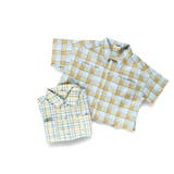 【おそろい】ぽこぽこ／サッカーチェック柄半袖シャツ 春 トップス | ブランシェス | 詳細画像14 