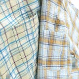 【おそろい】ぽこぽこ／サッカーチェック柄半袖シャツ 春 トップス | ブランシェス | 詳細画像3 