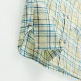 【おそろい】ぽこぽこ／サッカーチェック柄半袖シャツ 春 トップス | ブランシェス | 詳細画像5 