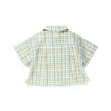 【おそろい】ぽこぽこ／サッカーチェック柄半袖シャツ 春 トップス | ブランシェス | 詳細画像7 