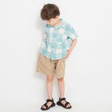 【おそろい】ブロック チェック半袖シャツ/綿100%/ペア/リンク コーデ | ブランシェス | 詳細画像11 