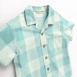 【おそろい】ブロック チェック半袖シャツ/綿100%/ペア/リンク コーデ | ブランシェス | 詳細画像15 