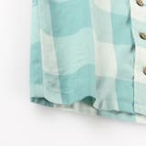 【おそろい】ブロック チェック半袖シャツ/綿100%/ペア/リンク コーデ | ブランシェス | 詳細画像18 