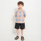 【おそろい】ブロック チェック半袖シャツ/綿100%/ペア/リンク コーデ | ブランシェス | 詳細画像3 