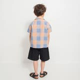 【おそろい】ブロック チェック半袖シャツ/綿100%/ペア/リンク コーデ | ブランシェス | 詳細画像6 