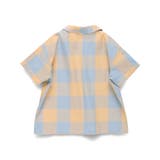 【おそろい】ブロック チェック半袖シャツ/綿100%/ペア/リンク コーデ | ブランシェス | 詳細画像8 