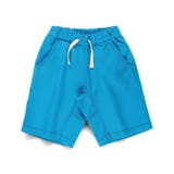 ブルー | 【爽パン / 綿100%】パナマ織りカラーハーフパンツ | ブランシェス