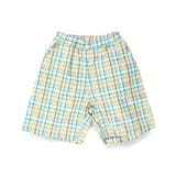 【おそろい】ぽこぽこ／サッカーチェック柄ハーフパンツ | ブランシェス | 詳細画像2 