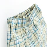 【おそろい】ぽこぽこ／サッカーチェック柄ハーフパンツ | ブランシェス | 詳細画像4 