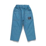 ブルー | 【爽やかシャンブレー】クロップドパンツ | ブランシェス