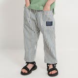 ネイビーブルー | 【爽やかシャンブレー】クロップドパンツ | ブランシェス