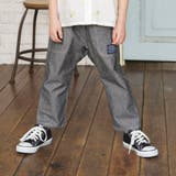 ブラック | 【爽やかシャンブレー】クロップドパンツ | ブランシェス