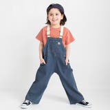 【ベビーとリンクコーデ】デニムサロペット | ブランシェス | 詳細画像1