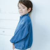 スタンドカラー配色デニムジャケット | ブランシェス | 詳細画像5 