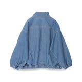 スタンドカラー配色デニムジャケット | ブランシェス | 詳細画像6 