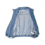 スタンドカラー配色デニムジャケット | ブランシェス | 詳細画像7 