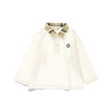 【おそろい】チェック襟付き長袖Tシャツ/ペア/リンクコーデ/男の子/女の子 | ブランシェス | 詳細画像2 