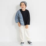 デニム切り替え長袖Tシャツ | ブランシェス | 詳細画像16 