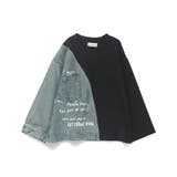 デニム切り替え長袖Tシャツ | ブランシェス | 詳細画像19 