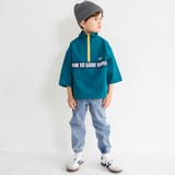 【ドライメッシュ】ハーフジップ7分袖Tシャツ | ブランシェス | 詳細画像10 