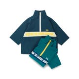 【ドライメッシュ】ハーフジップ7分袖Tシャツ | ブランシェス | 詳細画像18 