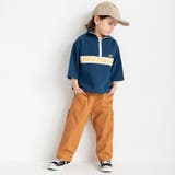 【ドライメッシュ】ハーフジップ7分袖Tシャツ | ブランシェス | 詳細画像4 