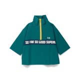 【ドライメッシュ】ハーフジップ7分袖Tシャツ | ブランシェス | 詳細画像9 