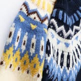 幾何学柄ニット キッズ 男の子 | ブランシェス | 詳細画像11 