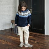 幾何学柄ニット キッズ 男の子 | ブランシェス | 詳細画像18 