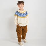 幾何学柄ニット キッズ 男の子 | ブランシェス | 詳細画像6 