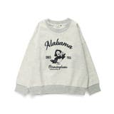 76_杢グレー_トリ | アソートグラフィックトレーナー 150cm キッズ | ブランシェス