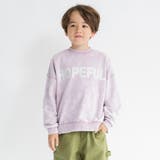 ピンク | ケミカルブリーチ裏毛トレーナー | ブランシェス