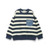 【あったか デニム ポケット付】裏起毛トレーナー | ブランシェス | 詳細画像9 