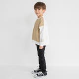 ケーブルニット切替 裏起毛トレーナー キッズ | ブランシェス | 詳細画像5 