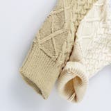 ケーブルニット切替 裏起毛トレーナー キッズ | ブランシェス | 詳細画像9 