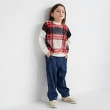 ボア切替 裏起毛トレーナー キッズ | ブランシェス | 詳細画像4 